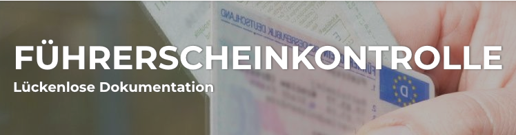 Führerscheinkontrollpflicht unkompliziert nachkommen