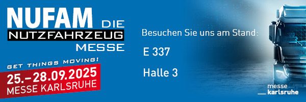 Optimotive auf der NUFAM 2025 – Halle 3, Stand E337