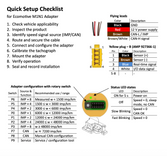 M1N1 Adapter Ecomotive inkl. Lesikar M172 Sensor 